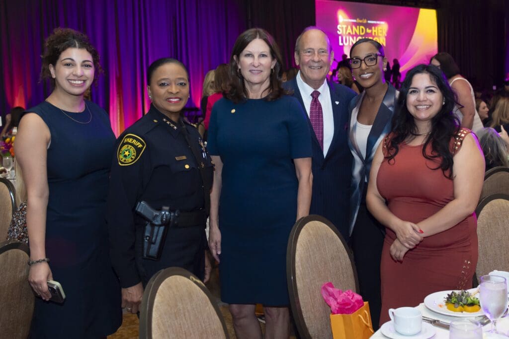 Farrah Ali, Sheriff Marian Brown, Deputy Mayor Gay Donnell Willis, Bill Wallace, Domonique Jones, Amanda Reyes (Photo by Tamytha Cameron and Celeste Cass)