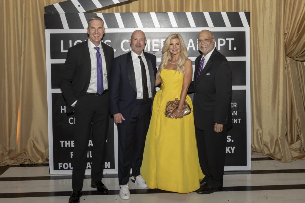 Brian Curtis, James Hallam, Kristin Hallam, Chris Luna (Photo by Thomas Garza)