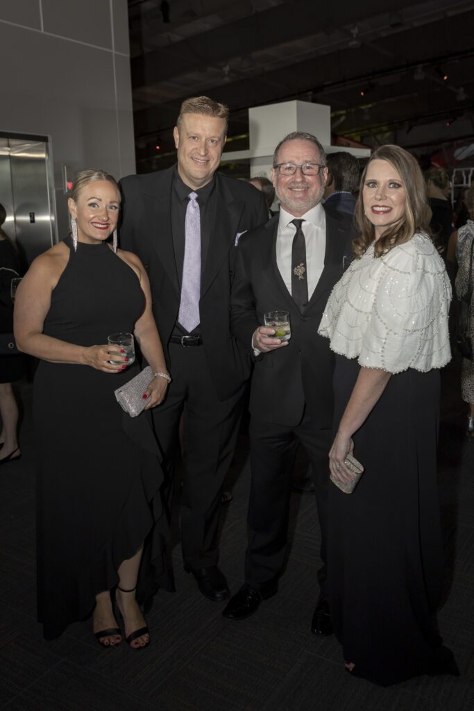 Carolyn Hart, Derrick Hart, Rick Ellis, Brandi Ellis (Photo by Thomas Garza)
