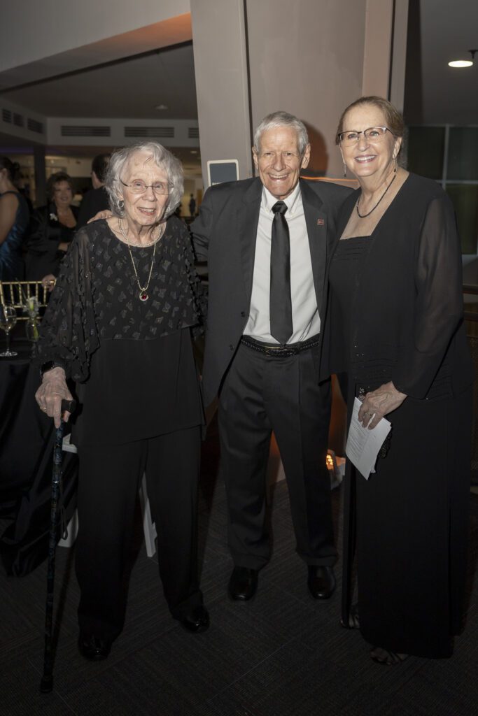 Kathy Hopper, Jim Hopper, Dr. Valarie Tynes (Photo by Thomas Garza)