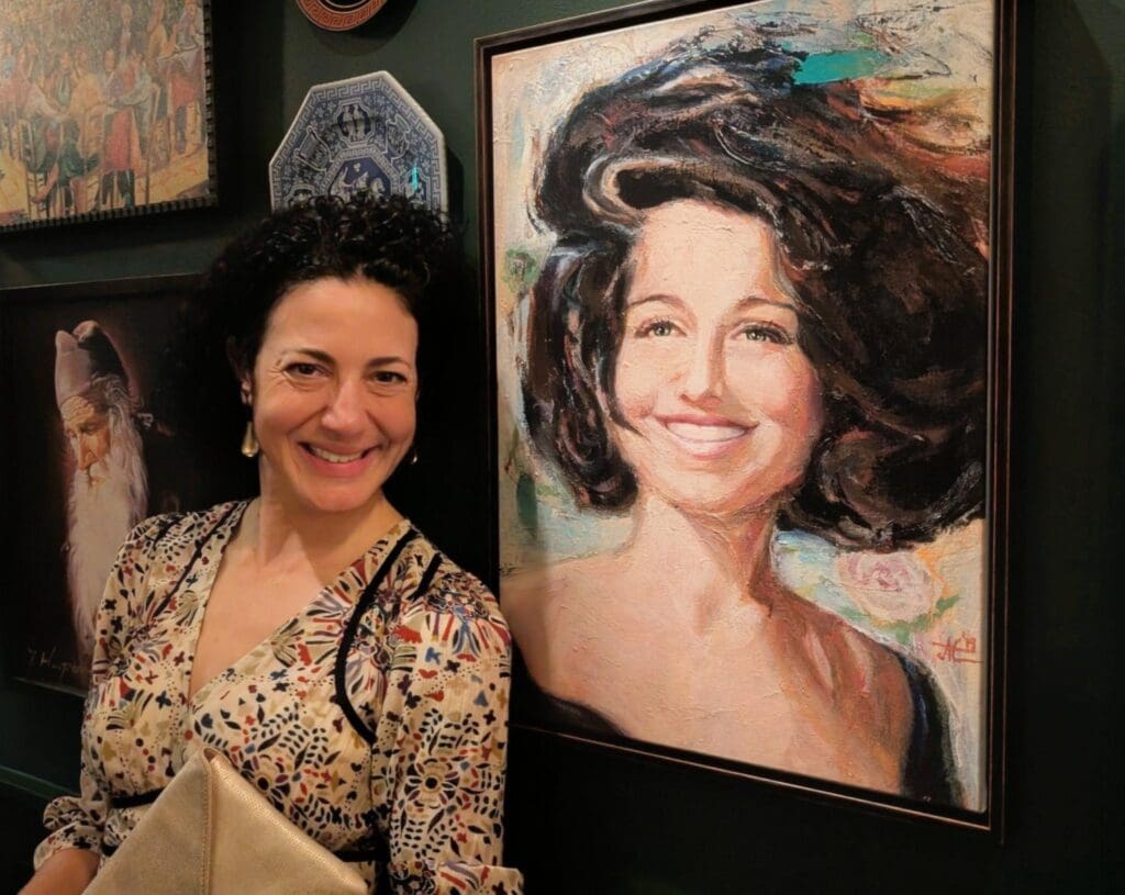 Pappas Restaurant's chief design officer Evy Pappas in Yiayia's Greek Kitchen (Courtesy photo)