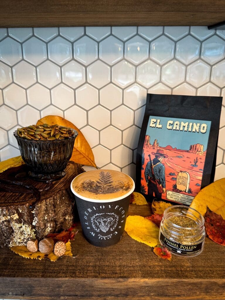 Wilderlove Coffee serves festive fall sips this season. (Photo courtesy of Wilderlove) 