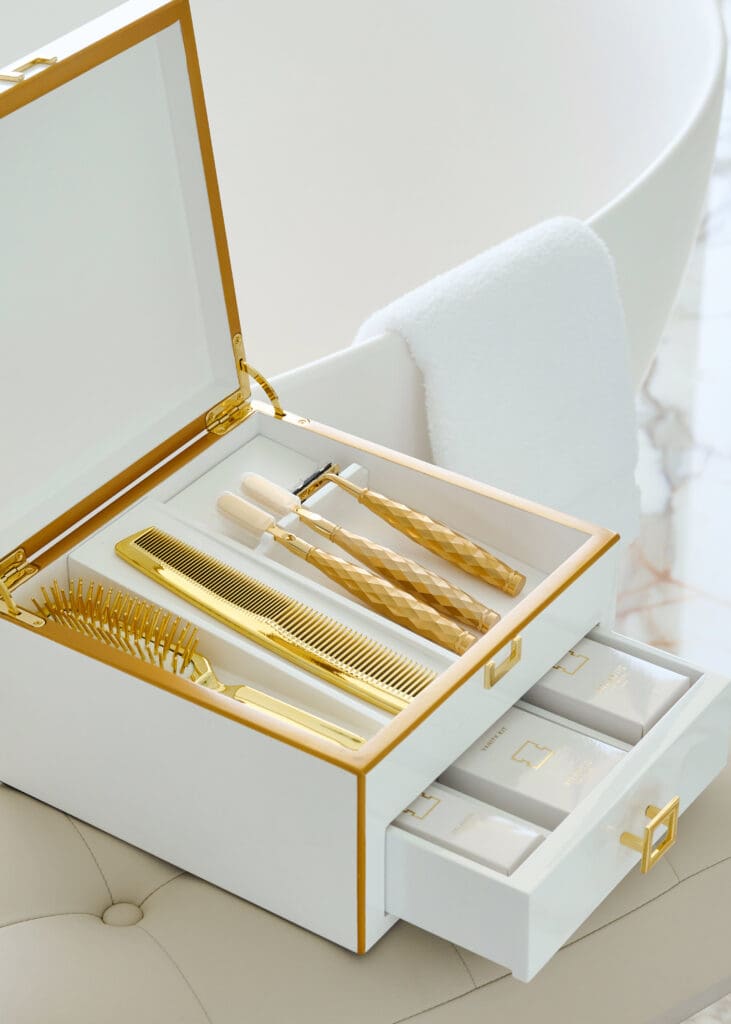 The famous golden toothbrush at Atlantis The Royal (Photo by Atlantis, The Palm and Atlantis The Royal)