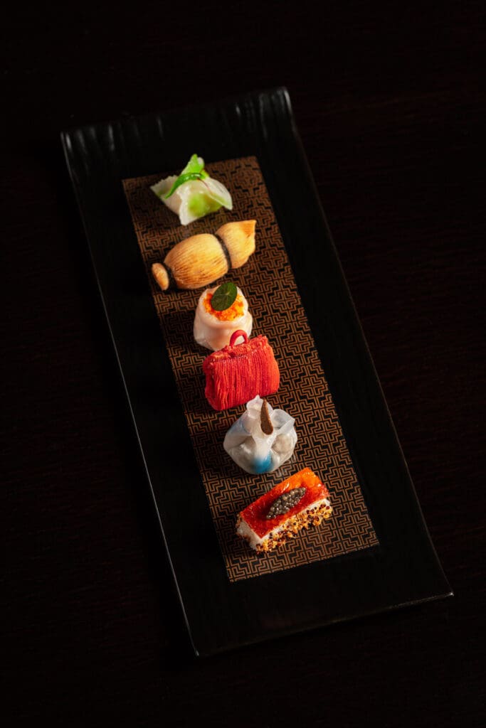 Dumplings at Hakkasan (Photo by Atlantis, The Palm and Atlantis The Royal)