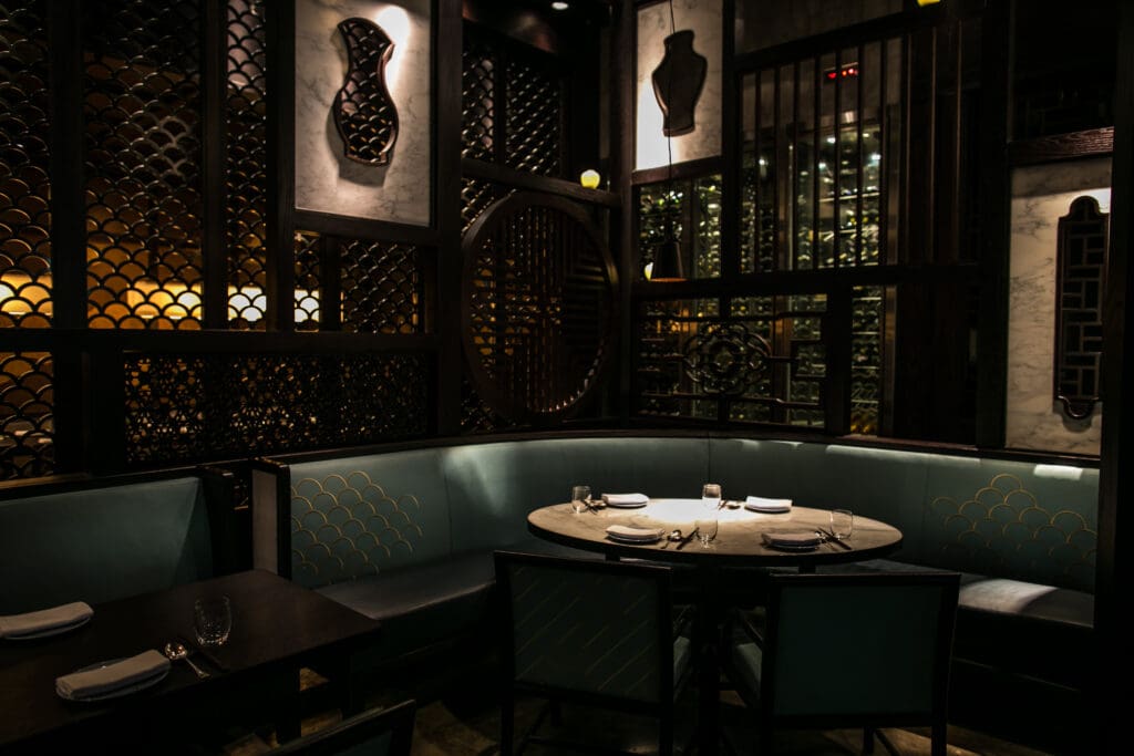The interior of Hakkasan at Atlantis, The Palm (Photo by Atlantis, The Palm and Atlantis The Royal)