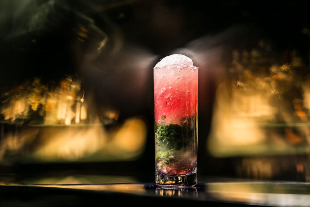 Pink Mojito at Hakkasan at Atlantis, The Palm (Photo by Atlantis, The Palm and Atlantis The Royal)