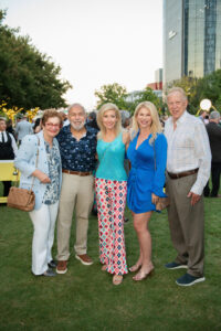 Judge Barbara Lynn & Mike Lynn, Calvert Collins-Bratton, Sarah Dodd, Dick Collins (Photo by Tamytha Cameron)