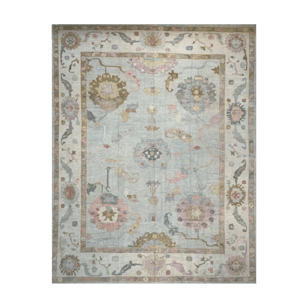 RenCollection Rugs 13×15 Turkish Oushak Area Rug