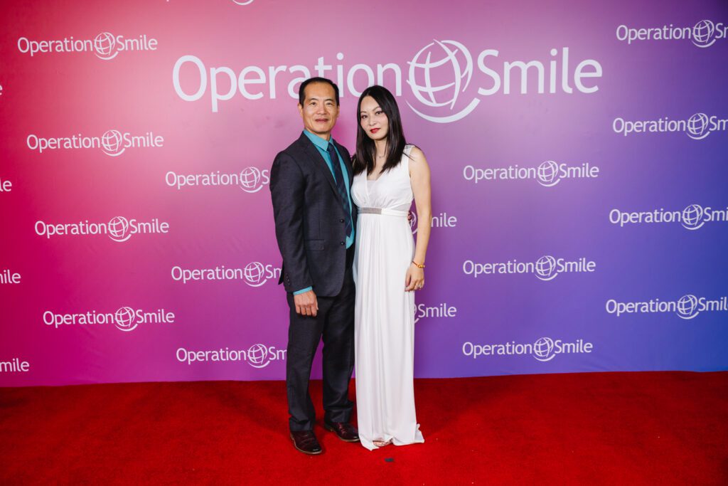 Michael Chang, Cynthia Xue at the Operation Smile Gala. (Photo by Johnny Than Photography)