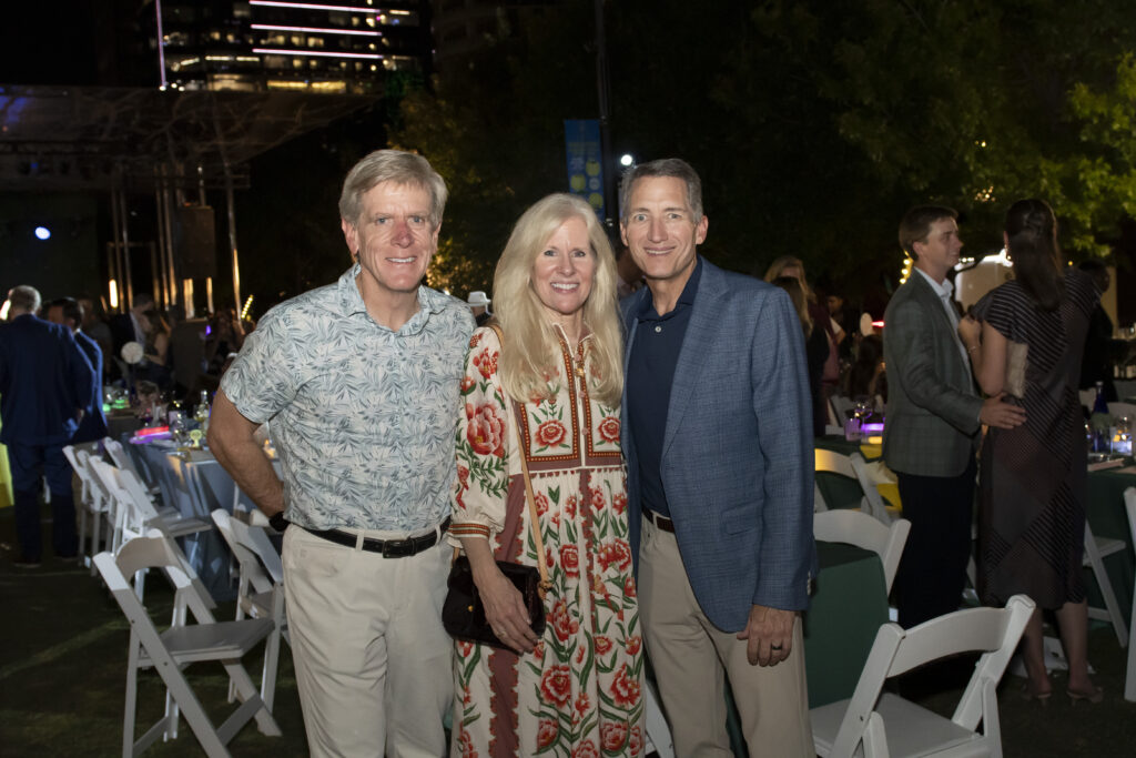 Rob & Carolyn Walters, Jim Burke (Photo by Tamytha Cameron)
