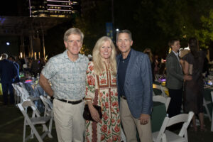 Rob & Carolyn Walters, Jim Burke (Photo by Tamytha Cameron)