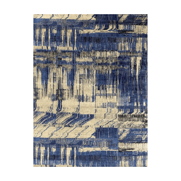 Meanwhile, the 8x10 Modern Abstract Area Rug introduces a bolder character, balancing the blue and beige color palette with geometric patterns, ideal for Dallas’s more eclectic spaces.