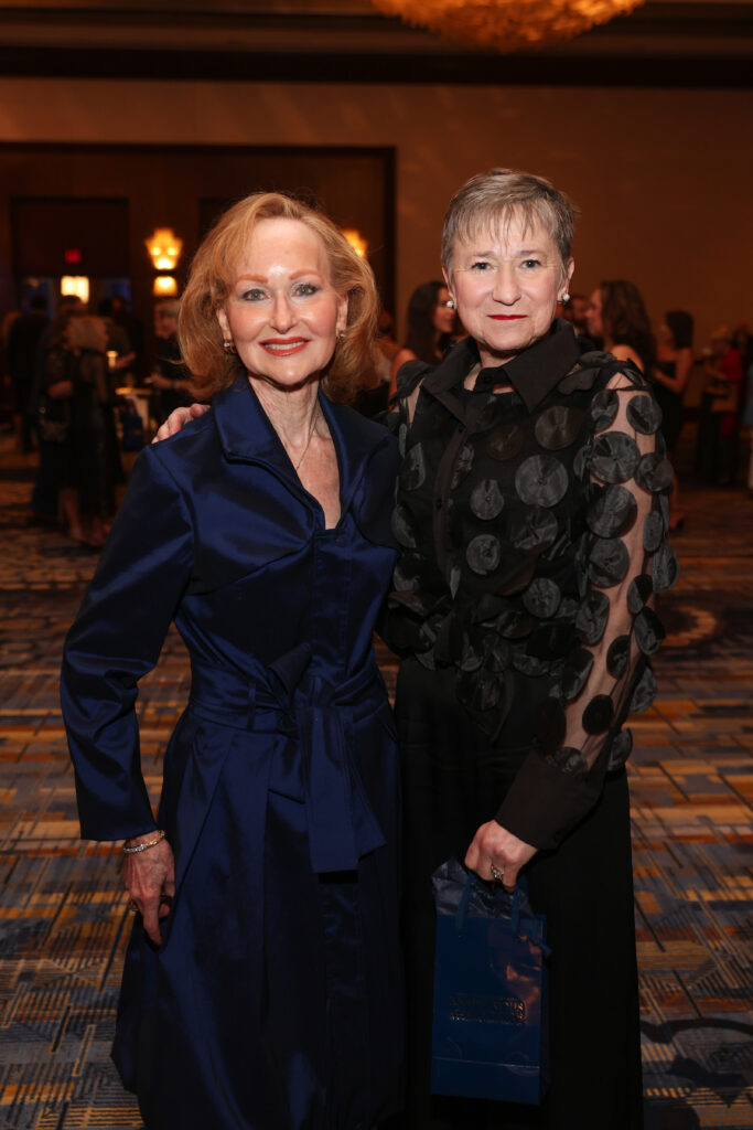 Carol Sawyer, Jeanne Dupre Weido at the Houston Methodist gala (Photo by Priscilla Dickson)