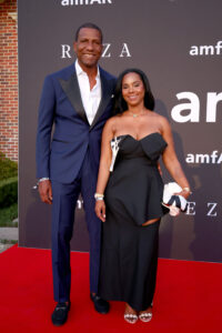 Fred & Abi Perpall (Photo by Ayisha Collins/Getty Images for amfAR)