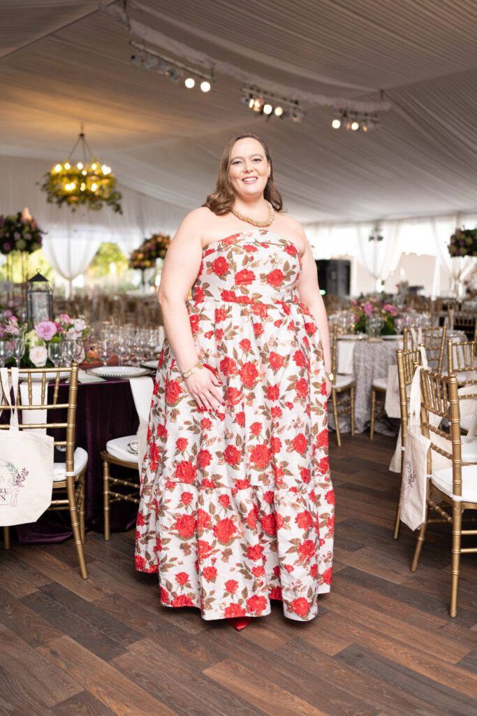 After Party chair Anna Gryska at the Houston Zoo 'Enchanted Forest' gala (Photo by Daniel Ortiz for Houston Zoo)