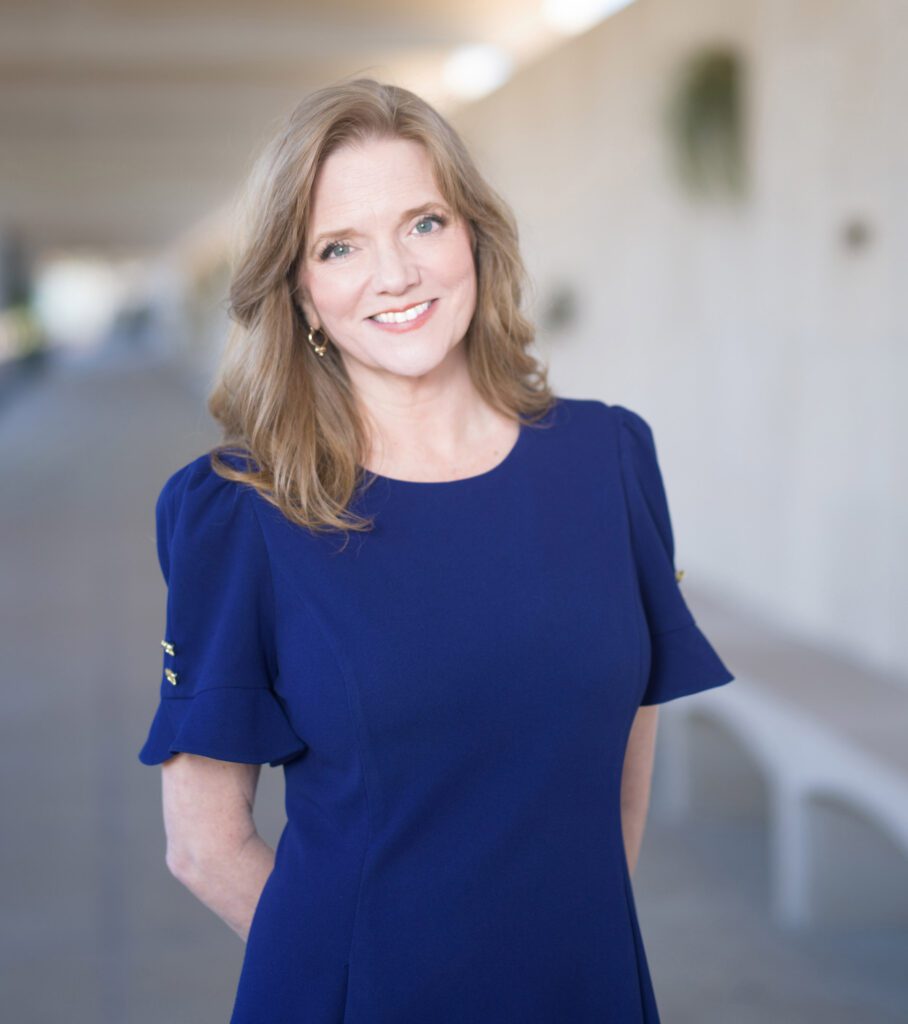 Alecia Lawyer, founder of ROCO, is every bit as dynamic offstage as on. (Photo by Daniel Ortiz)