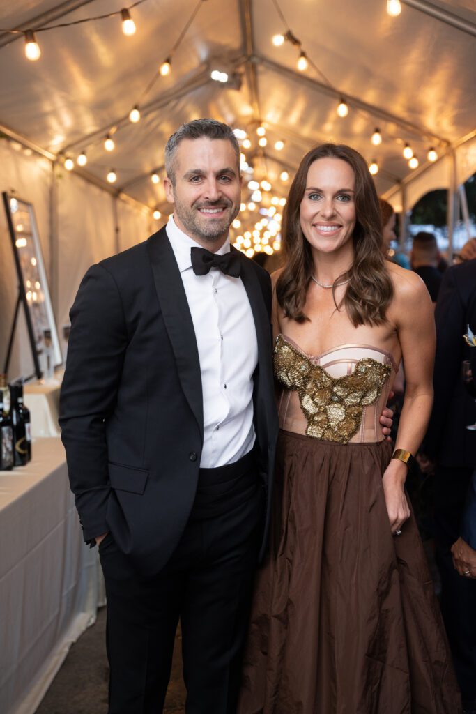 Daniel & Alex Gottschalk at the Houston Zoo 'Enchanted Forest' gala (Photo by Daniel Ortiz for Houston Zoo)