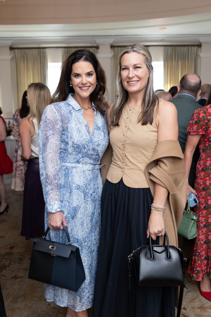 Ann Ayre, Bethany Buchanan at the Italian Cultural & Community Center luncheon (Photo by Daniel Ortiz)