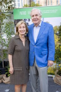 Ann Lents and David Heaney (Photo by Jenny Antill, Courtesy of Houston Parks Board)