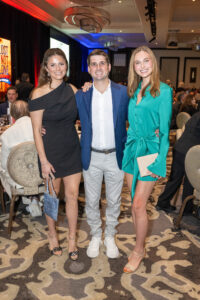 Blayne, Blake and Dana Fertitta photo by Jacob Power