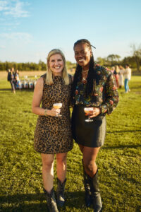 Caroline Wilson, Tola Ejire (Photo by Bailey Hart)