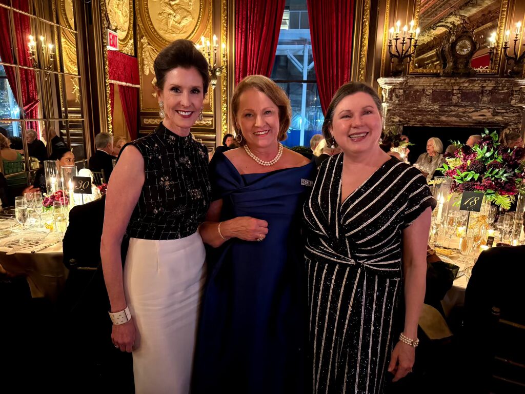 Phoebe Tudor, Alex Papachristidis, Shawn Stephens at the National Trust for Historic Preservation 75th anniversary gala in New York