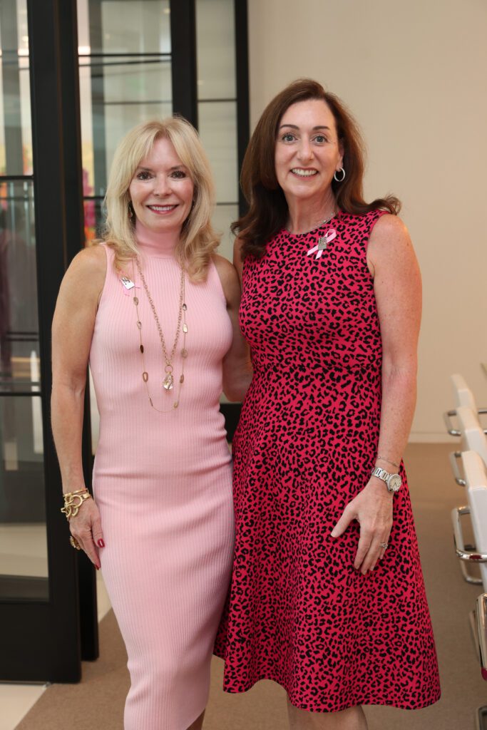Cheryl Boblitt King, Amalia Stanton at the Razzle Dazzle luncheon (Photo by Priscilla Dickson)