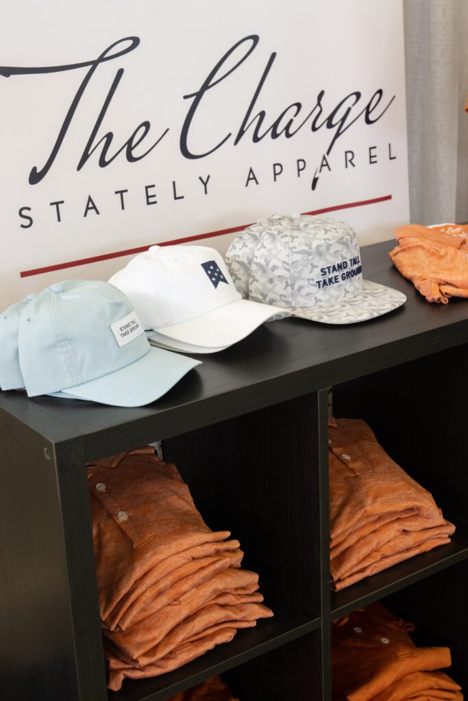 Hats from The Charge Apparel (Photo by George Fiala)