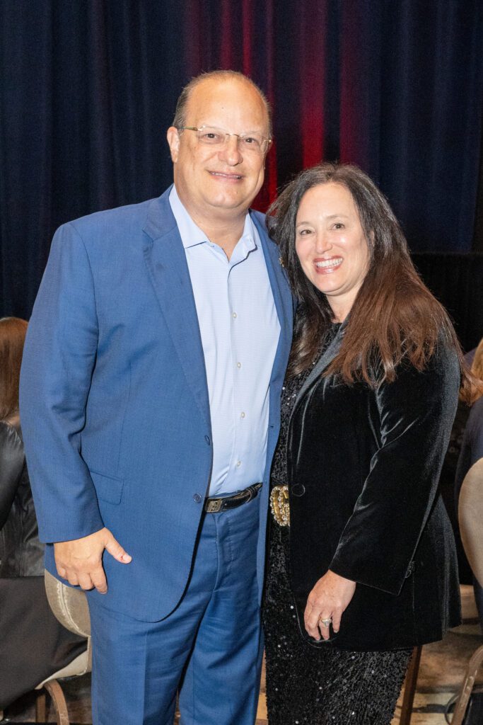 Constable Alan Rosen & Jennifer Rosen at the Texas EquuSearch evening (Photo by Jacob Power)