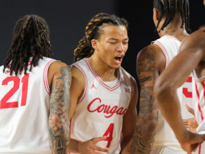 University of Houston Cougars men’s basketball team defeated Mississippi State during the PREVIEW exhibition series at the  Wave, Wednesday night at the Fort Bend Epicenter in Rosenberg