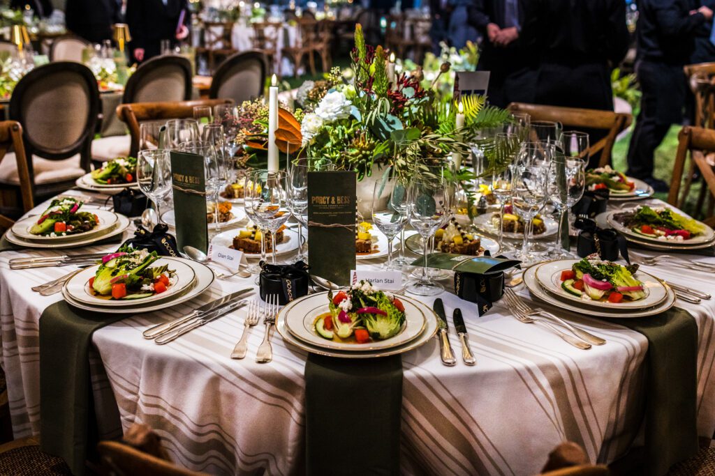  The party tent set up at the Houston Grand Opera Opening Night Gala (Photo by Emily Jaschke)