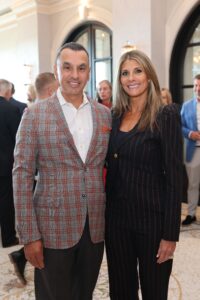 Devinder and Gina Bhatia (Photo by Priscilla Dickson)