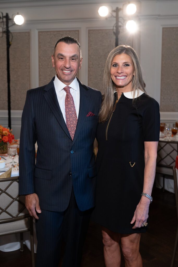 Dr. Devinder & Gina Bhatia at the Italian Cultural & Community Center luncheon (Photo by Daniel Ortiz)