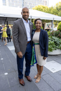 Dwan and Anthony Thomas (Photo by Jenny Antill, Courtesy of Houston Parks Board)