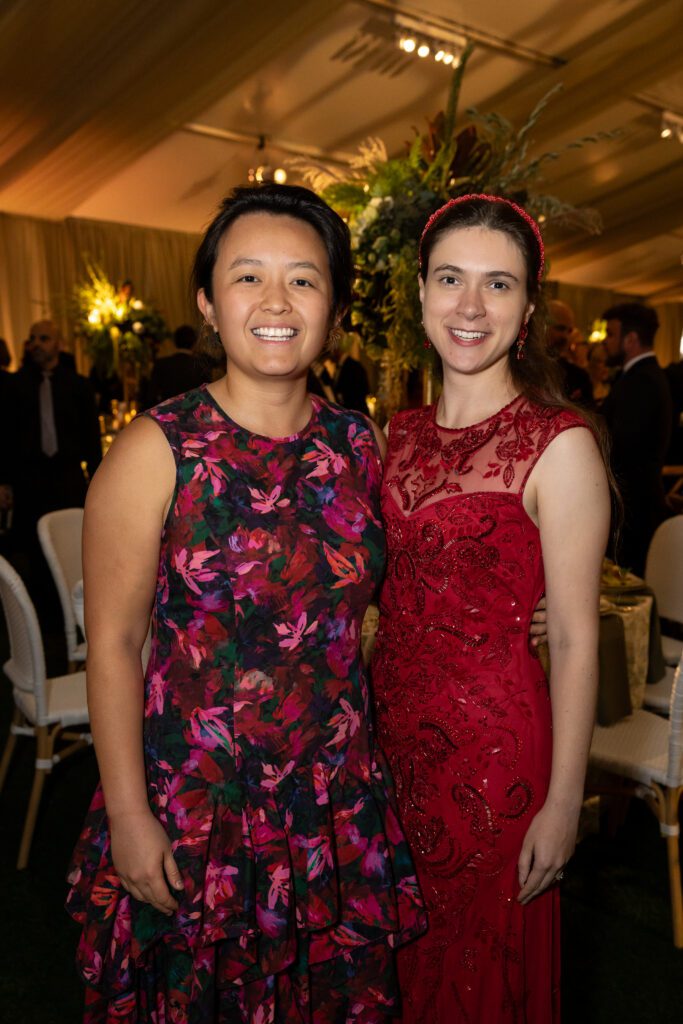 Ellen Liu, Ilana Walder-Biesanz at the Houston Grand Opera Opening Night Gala (Photo by Michelle Watson, CatchLightGroup.com)