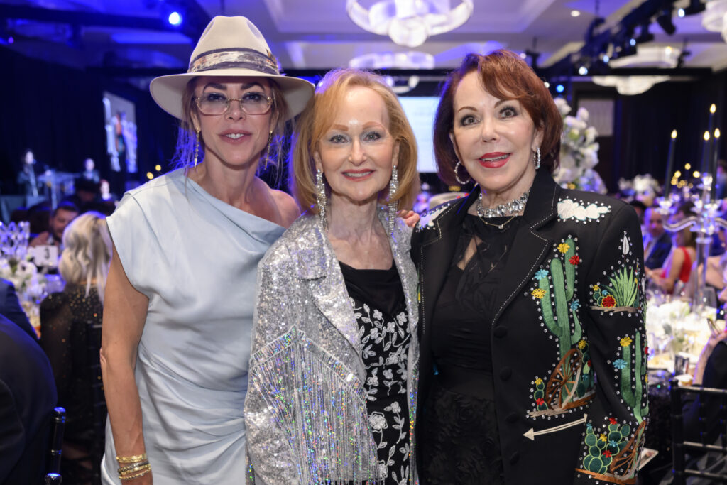 Emily Armenta, Carol Sawyer, Chris Kase at Houston Children's Charity Gala (Photo by Catch Light Group)