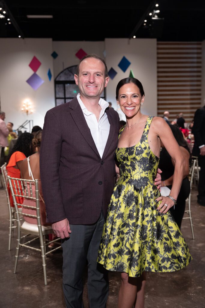 Eric & Allie Danziger at Rendezvous With Dress for Success Houston (Photo by Daniel Ortiz)