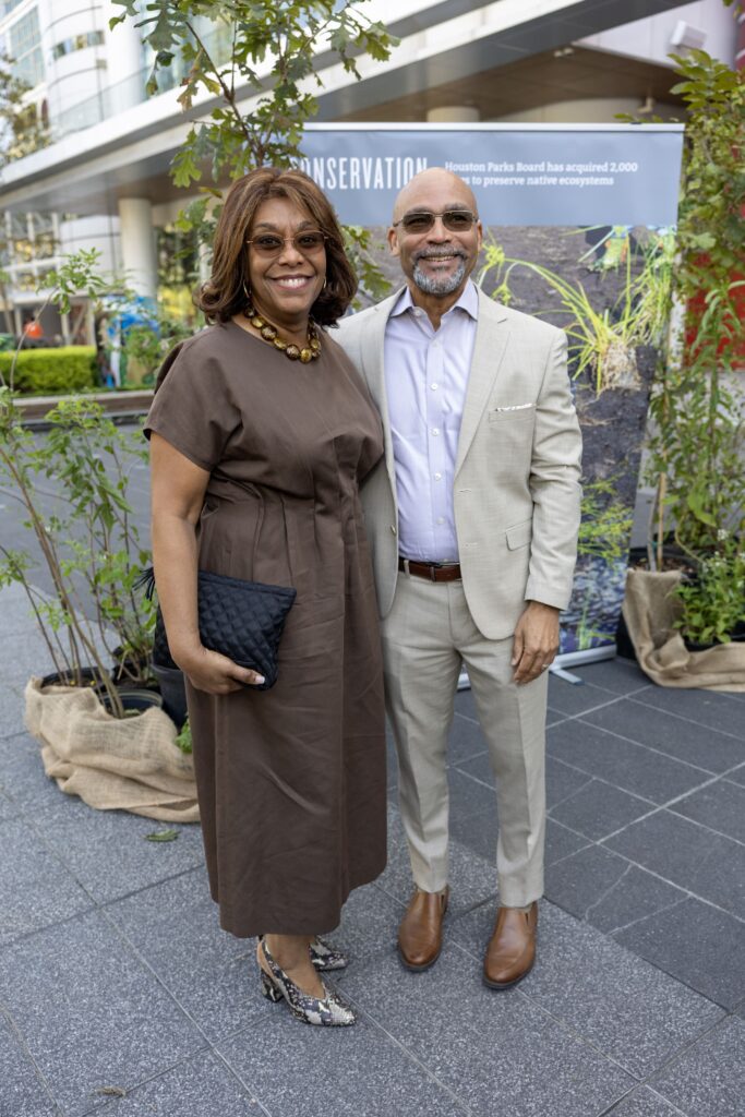 Gina & Domingo Barrios at the Houston Parks Board annual luncheon (Photo by Jenny Antill, Courtesy of Houston Parks Board)