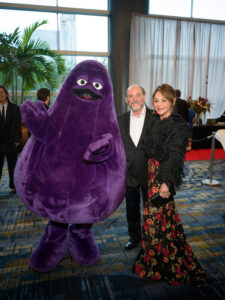 Grimace, Stuart and Gaye Lynn Zarrow Jacob Powers