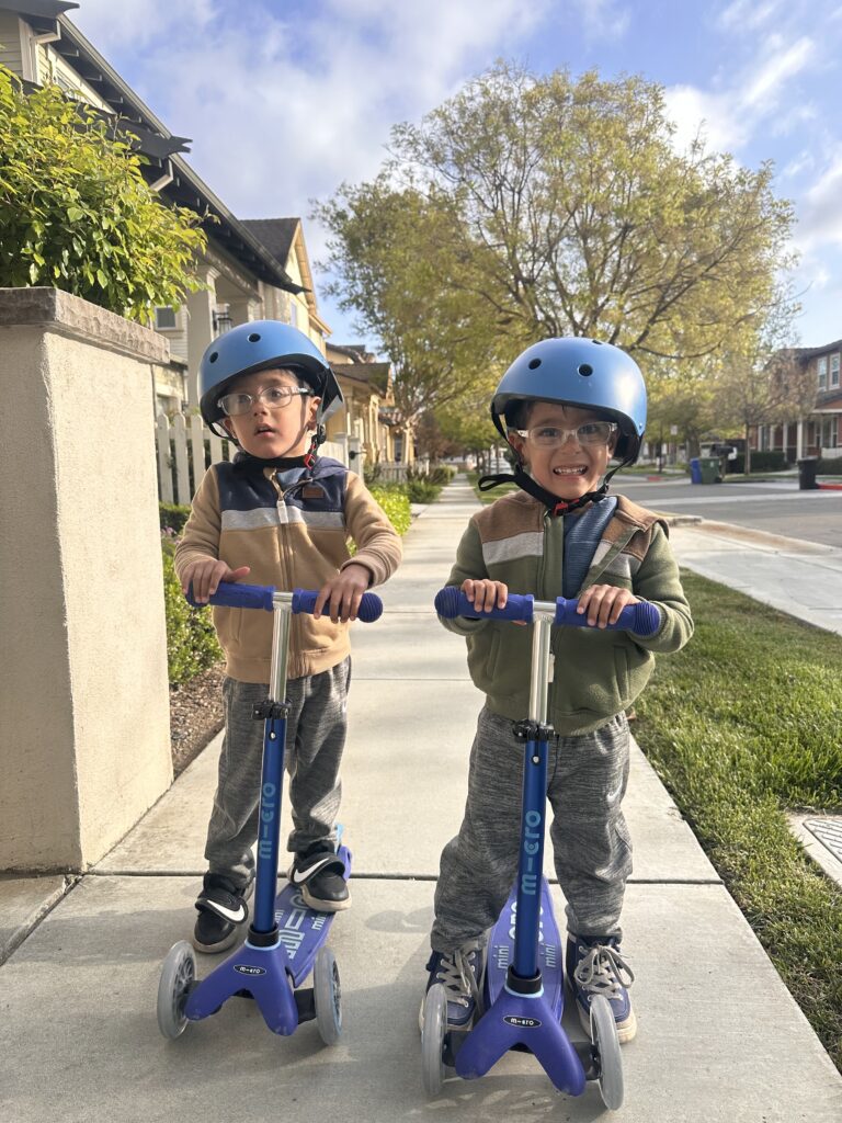 As the boys grew, their development diverged. Omar thrived, but Zayn struggled to meet milestones.