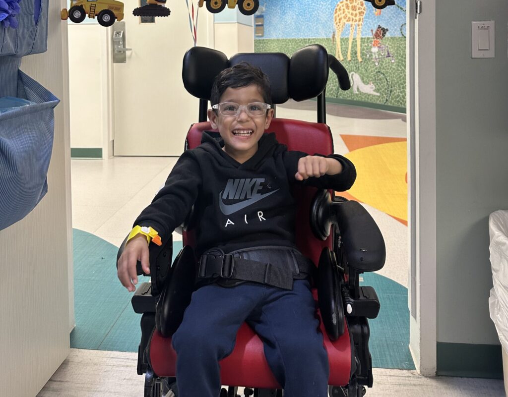 The procedure at Children’s Memorial Hermann Hospital was a huge success.