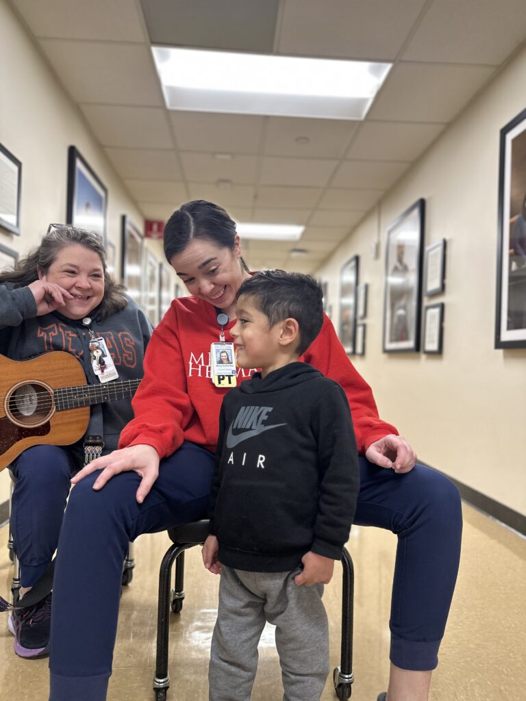 By the time Zayn was discharged four weeks later, he no longer needed a wheelchair. 