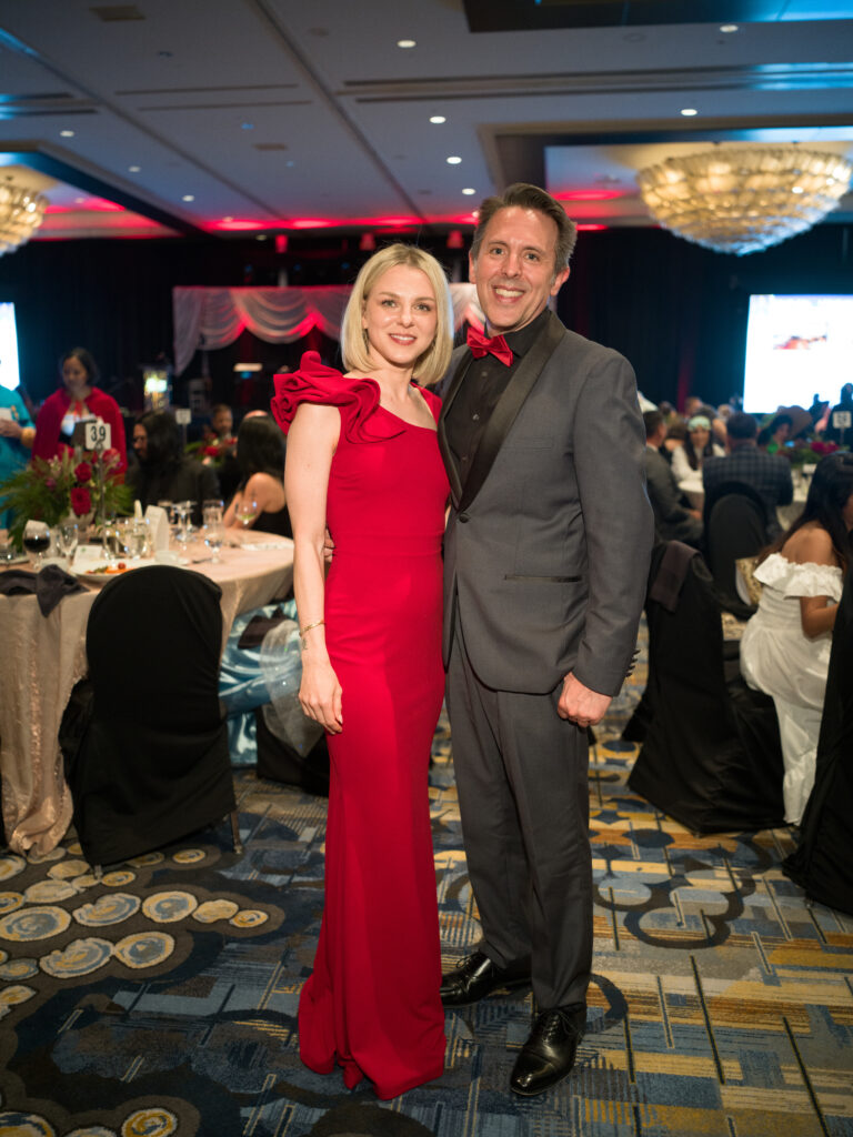 Iryna & Ryan Herbst at the Ronald McDonald House Charities 'Boo Ball' (Photo by Daniel Ortiz)