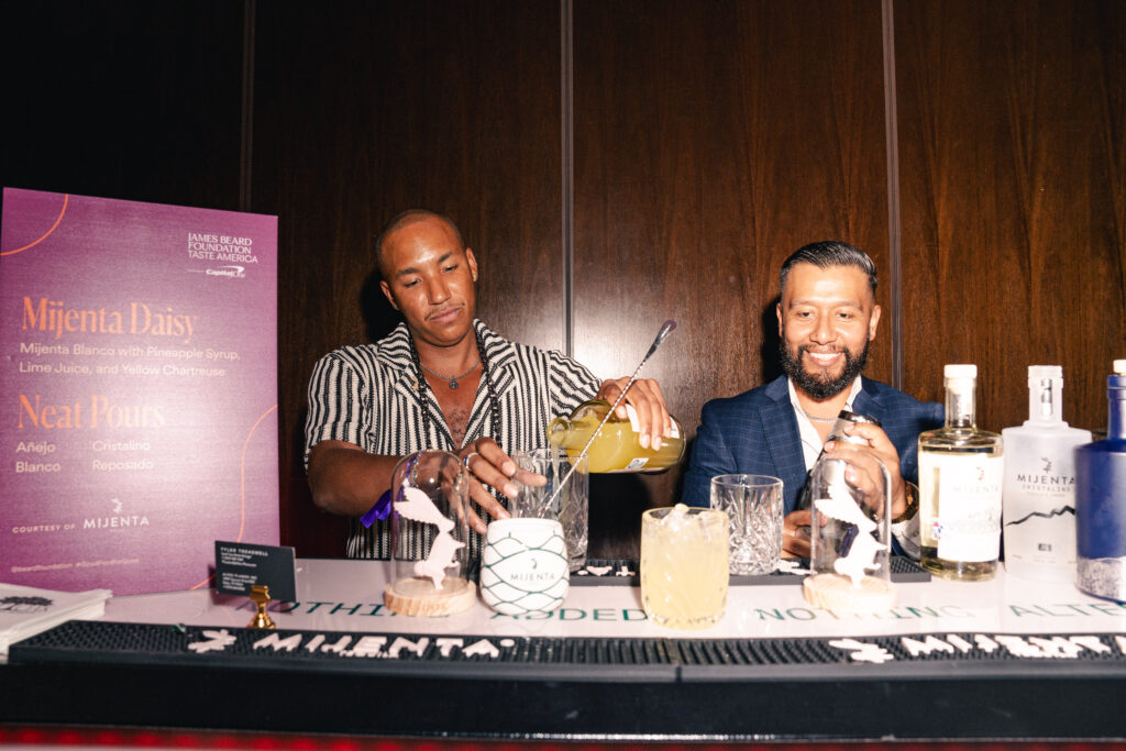 Drinks from Mijenta at James Beard Foundation's Taste America: Houston (Photo by Michael Anthony)