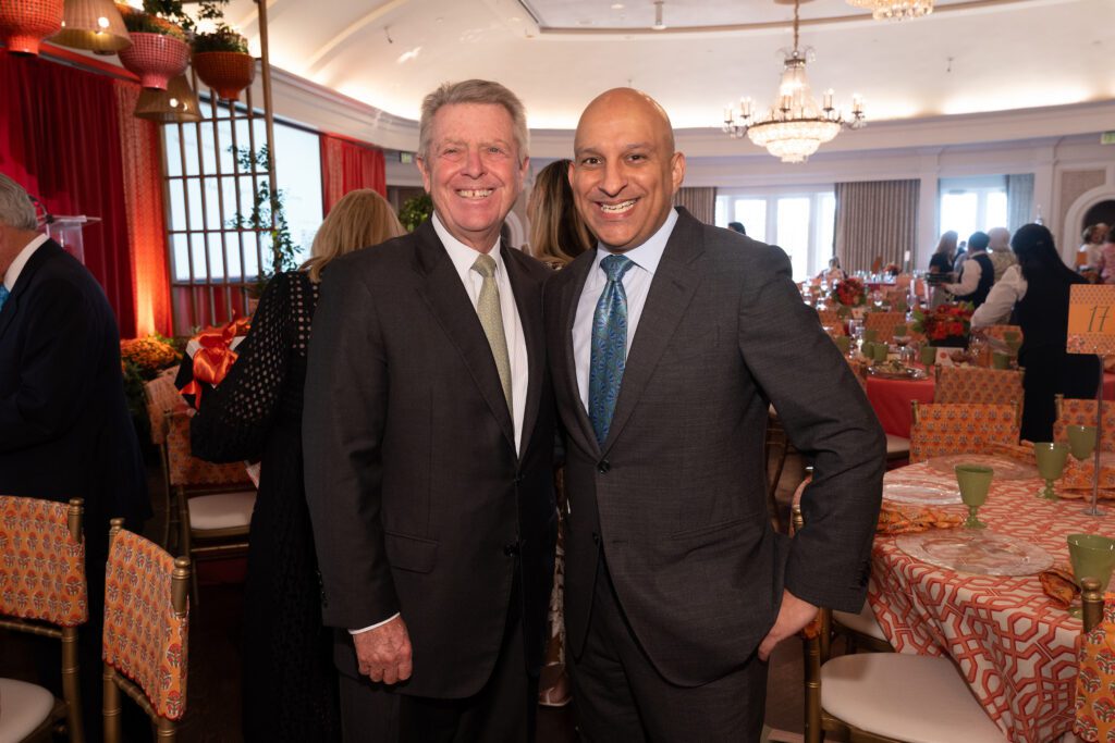 Joe Cleary, Beto Cardenas at Houston Botanic Garden's 2025 Luncheon: Building Branches (Photo by Daniel Ortiz)