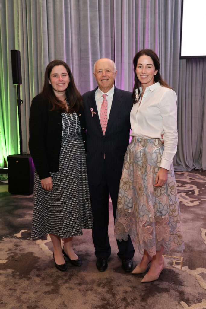 Kathleen Perley, Doug Perley, Meghan Leggett at the Razzle Dazzle Luncheon (Photo by Priscilla Dickson)