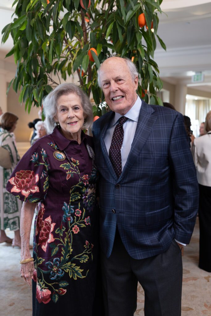 Kingslea & Michael Von Helms at Houston Botanic Garden's 2025 Luncheon: Building Branches (Photo by Daniel Ortiz)