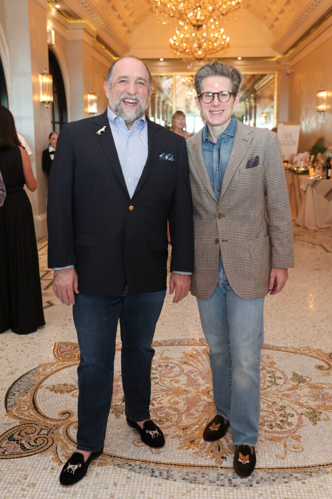 Kirk Kveton & Daniel Irion during the PetSet Le Brunch at Le Tesserae (Photo by Priscilla Dickson)