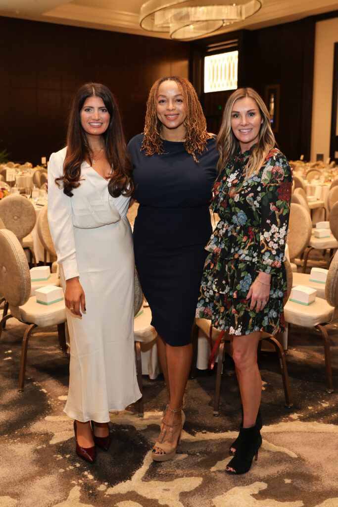 Habitat for Humanity 'Building a Dream' luncheon chairs Paula Musa, Chnee Franklin and Crystal Allen (Photo by