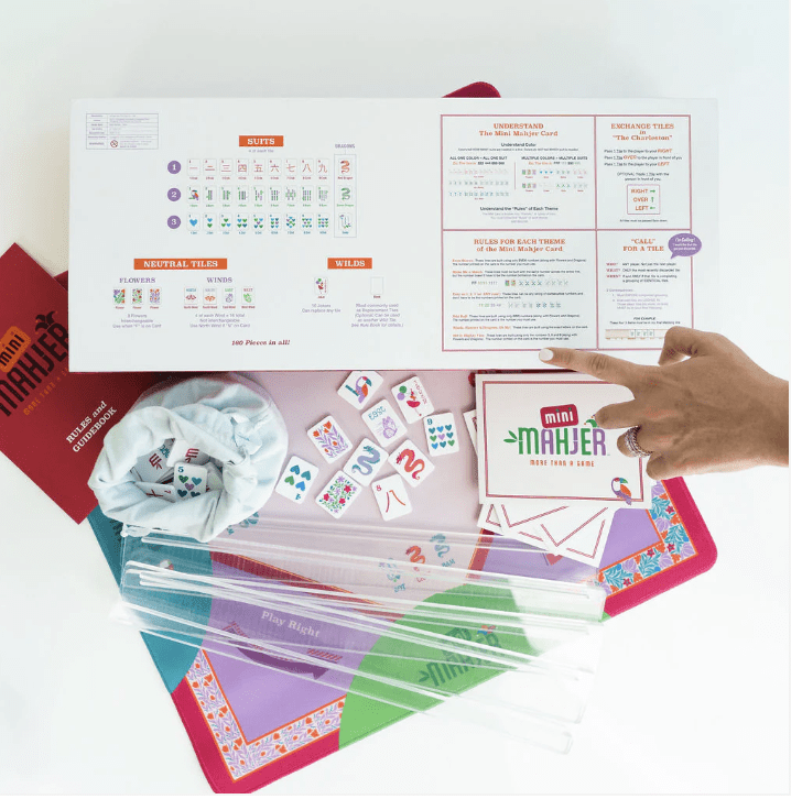 Mahjong is everything right now, and not just with the adults! The kids want in, too. Get them started young with the gift of the Mini Mahjer Starter Set this season. 